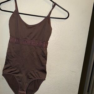 Danskin Kids Chocolate Brown Bodysuit